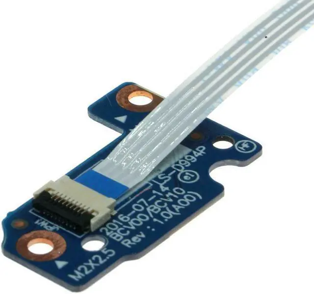 Alt view image 3 of 14 - Dell OEM Inspiron 7566 7567 Power Button Board  Cable WDRC4