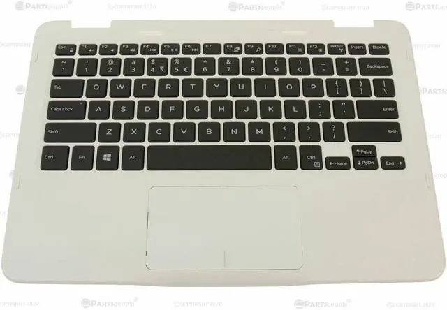 Alt view image 4 of 14 - US INTL Dell OEM Inspiron 3185 2-in-1 Laptop Palmrest Laptop Keyboard 6F5HY