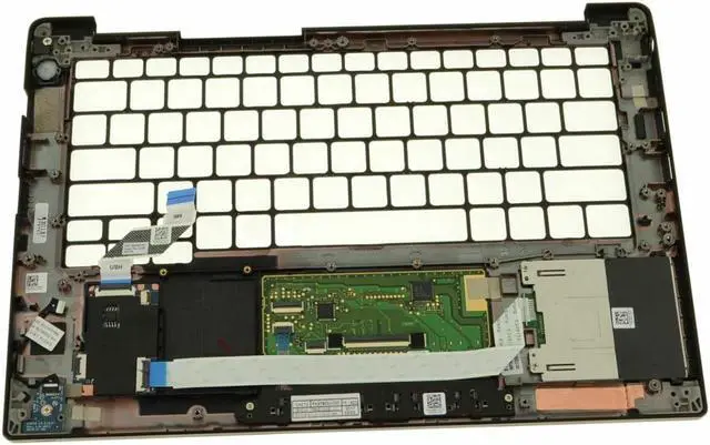 Alt view image 7 of 10 - Dell OEM Latitude 7280 7380 Assembly Smart Card Reader  Touchpad Palmrest 45FCX