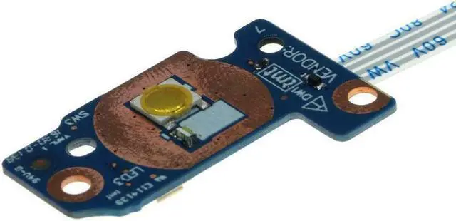 Alt view image 7 of 14 - Dell OEM Inspiron 7566 7567 Power Button Board  Cable WDRC4