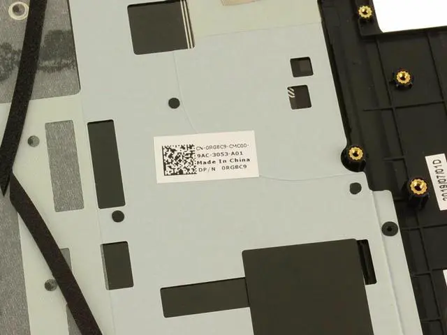 Alt view image 6 of 7 - US Intl Dell OEM Inspiron 7567 7566 Palmrest Keyboard Laptop Keyboard RG8C9