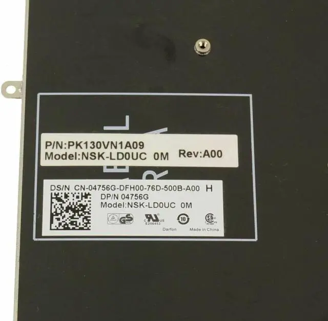 Alt view image 6 of 9 - New French Canadian Dell OEM Latitude E7440 Laptop Keyboard FR-CAN 4756G
