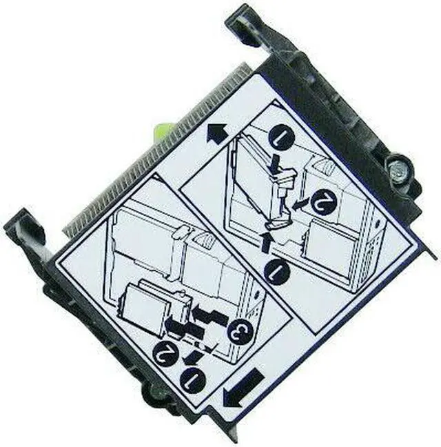 Alt view image 5 of 6 - DELL H895D Processor Heatsink Assembly For Optiplex 745 755 Sff