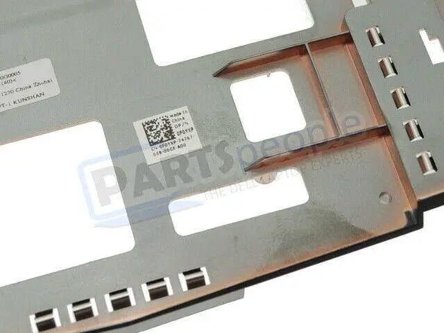 Alt view image 3 of 6 - OEM Alienware M15x Keyboard Tray Frame Magnesium Cover Assembly  F0YXP