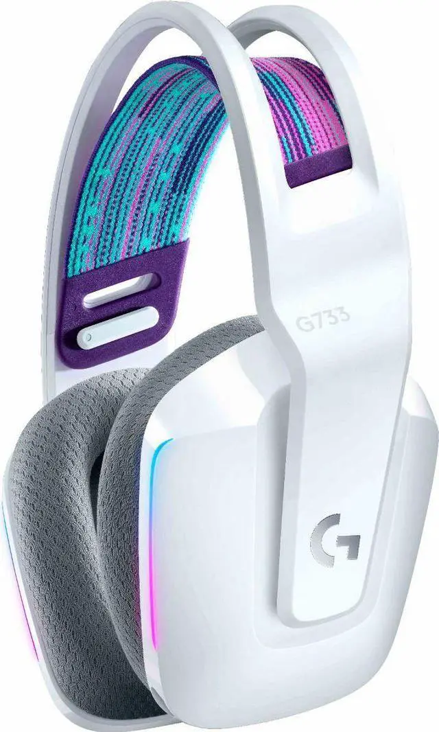 Alt view image 3 of 6 - Logitech - G733 LIGHTSPEED Wireless DTS Headphone:X v2.0 Over-the-Ear Gaming ...