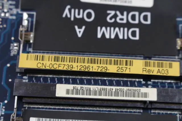 Alt view image 7 of 7 - Dell XPS M1710 Intel Laptop Motherboard s478 RP445 CF739 LA-2881 RP445 DF256