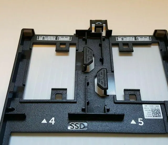 Alt view image 5 of 7 - Dell R330 1.8" SSD Optical Drive Tray Carrier Bracket Dell 9CGP2