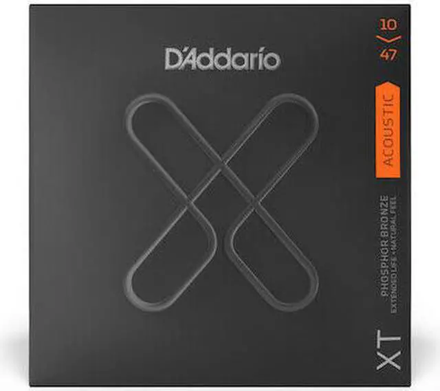 Main image of Three sets D'Addario XT Phosphor Bronze Acoustic Guitar Strings gauges 10-47