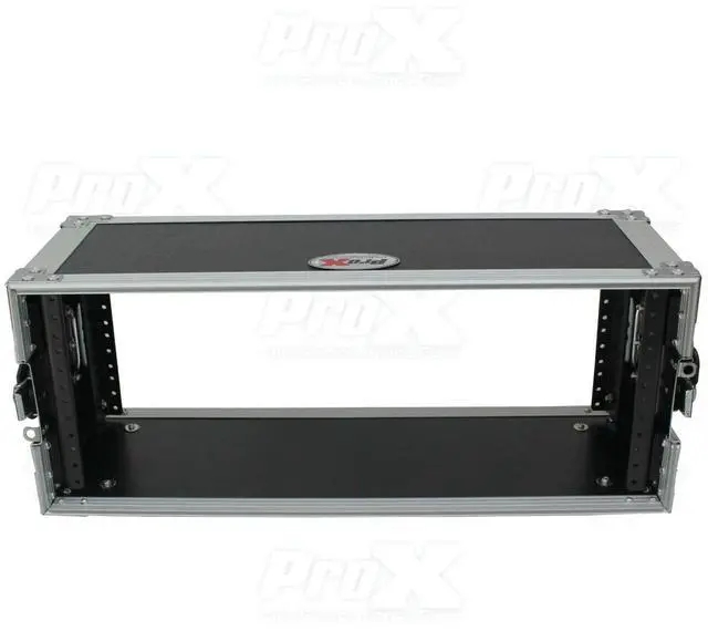 Alt view image 7 of 15 - 4U Deluxe Effects Rack  7" Deep Rail to Rail W/Handle