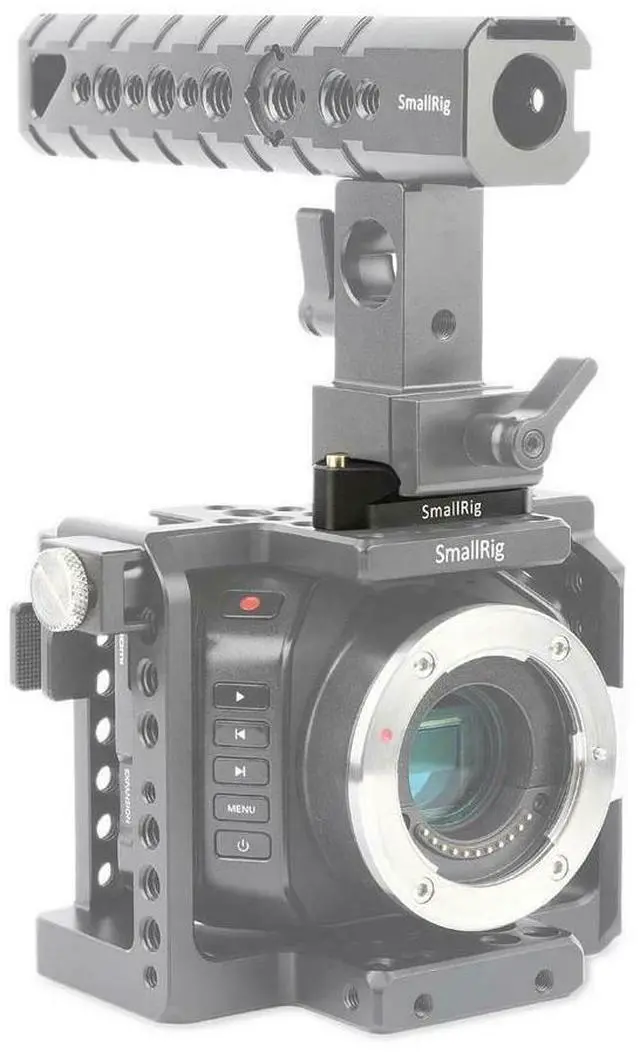 Alt view image 17 of 19 - SMALLRIG DSLR Rigs Quick Release QR Safety Rail 46mm Compatible with RED Epic/Scarlet, Black Magic Camera etc.