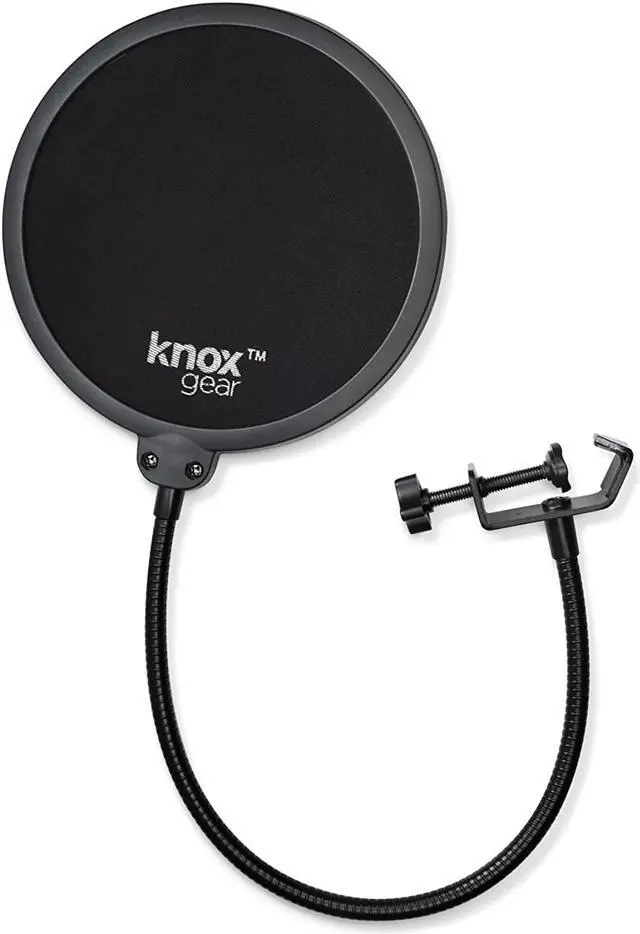 Alt view image 6 of 7 - AKG P220 Condenser Microphone with Knox Gear Studio Stand, Pop Filter and XLR Cable