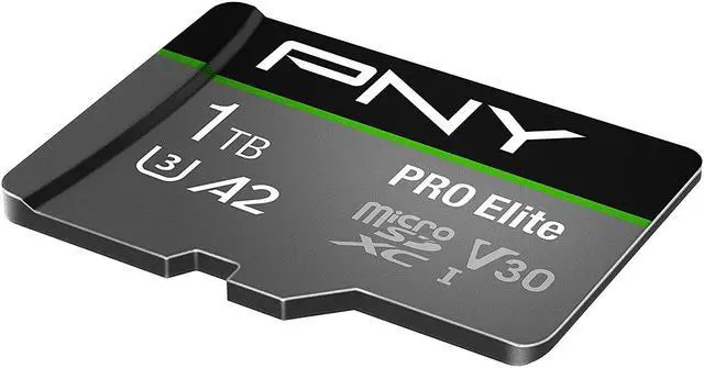 Alt view image 3 of 7 - PNY 1TB PRO Elite Class 10 U3 V30 microSDXC Flash Memory Card