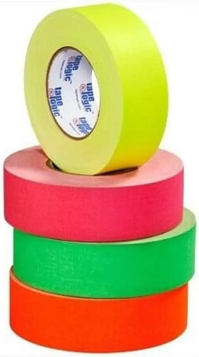 Alt view image 2 of 2 - Tape Logic T9874FP3PK 2 in. x 50 Yards Fluorescent Pink Tape Logic 11 mil Gaffers Tape, Pack of 3 - 3 Per Case