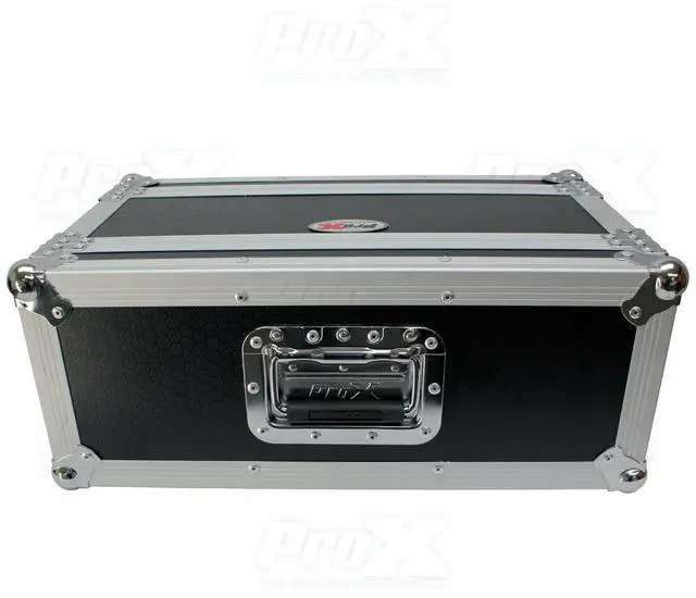 Alt view image 9 of 15 - 4U Deluxe Effects Rack  7" Deep Rail to Rail W/Handle