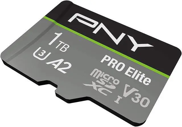 Alt view image 2 of 7 - PNY 1TB PRO Elite Class 10 U3 V30 microSDXC Flash Memory Card