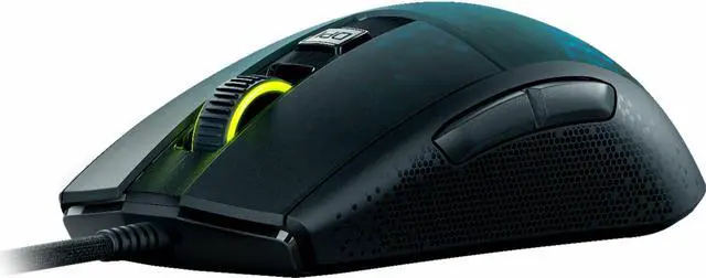 Alt view image 11 of 20 - ROCCAT Burst Pro PC Gaming Mouse, Optical Switches, Super Lightweight Ergonomic Wired Computer Mouse, RGB Lighting, Titan Scroll Wheel, Honeycomb Shell, Claw Grip, Owl-Eye Sensor, 16K DPI, Black