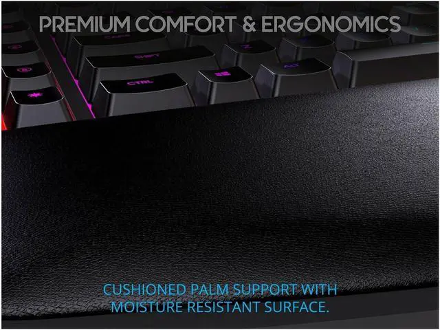 Alt view image 5 of 7 - KINESIS Gaming Freestyle Edge RGB Split Mechanical Keyboard (MX Blue)