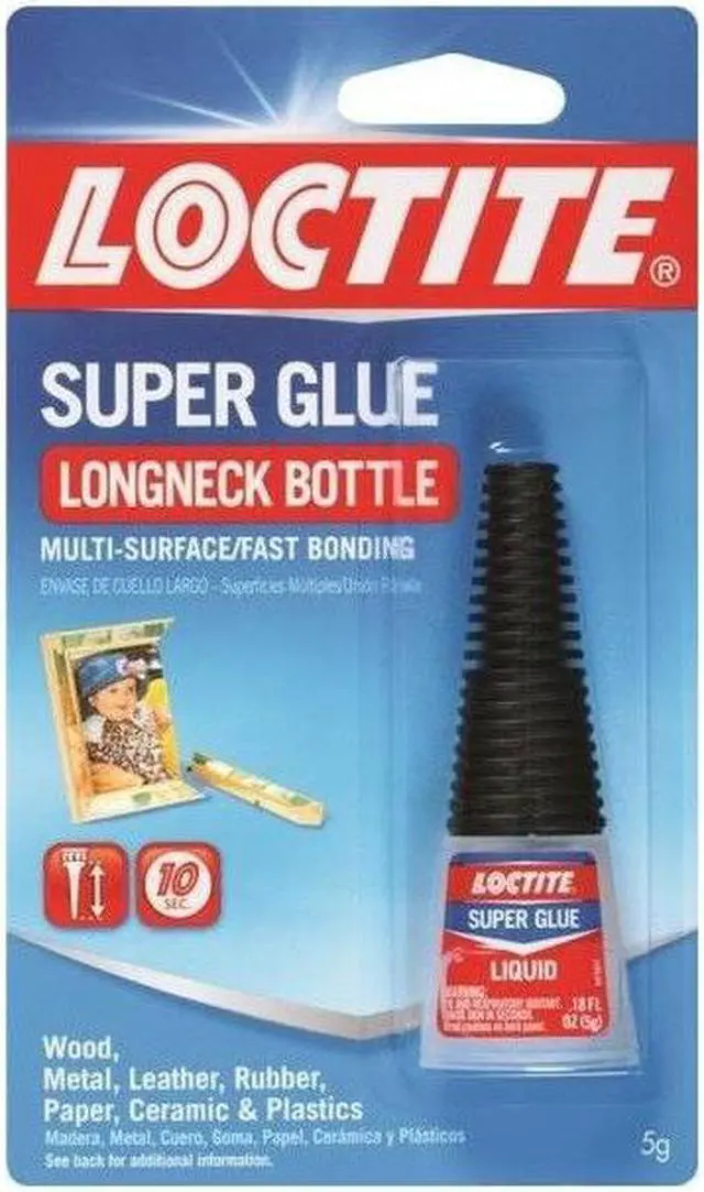 Alt view image 2 of 2 - Loctite 230992 Super Glue Bottle,0 .18 oz., Super Glue Liquid