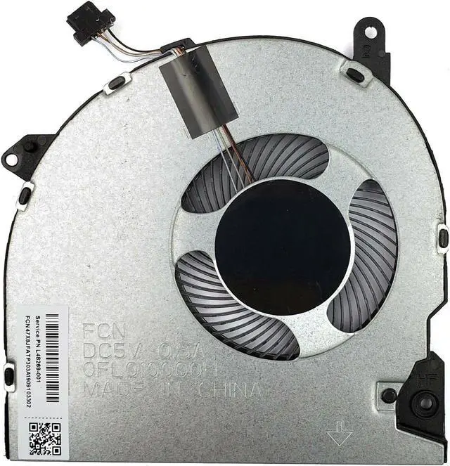 Alt view image 2 of 5 - Cpu cooling fan for HP ProBook 440 G6 / 445 G6 / 440 G7 L48270-001