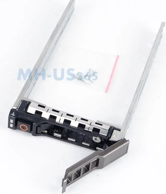 Alt view image 3 of 7 - G176J 2.5" Sas Sata Hdd Hard Drive Tray Caddy For Dell Poweredge R610 R720 R810