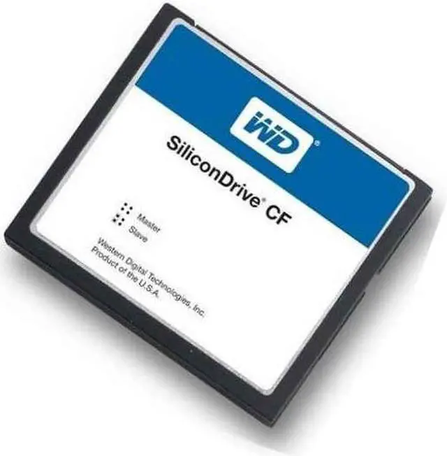 Alt view image 2 of 2 - Western Digital SSD-C64MI-3012 SiliconDrive 64MB ATA/IDE Compact Flash Card