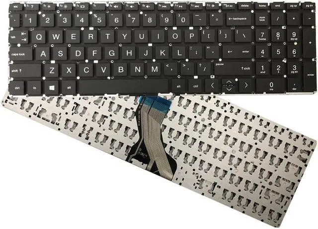 Alt view image 3 of 5 - US Keyboard Black For HP 17-by0061cl 17-by0061st 17-by0062cl 17-by0062st