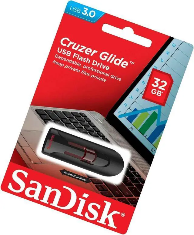 Alt view image 6 of 20 - SanDisk 16GB Cruzer Glide USB 3.0 Flash Drive