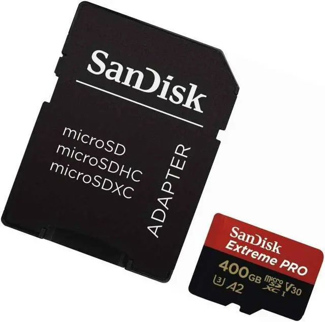 Alt view image 7 of 14 - Sandisk EXTREME PRO UHS-I 400 GB memory card MicroSDXC Class 10