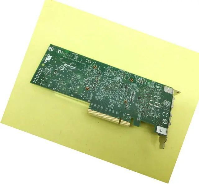 Alt view image 6 of 12 - Dell Y40PH Broadcom Dual Port 10 GbE SPF+ Low Profile Converged Network Adapter - Y40PH