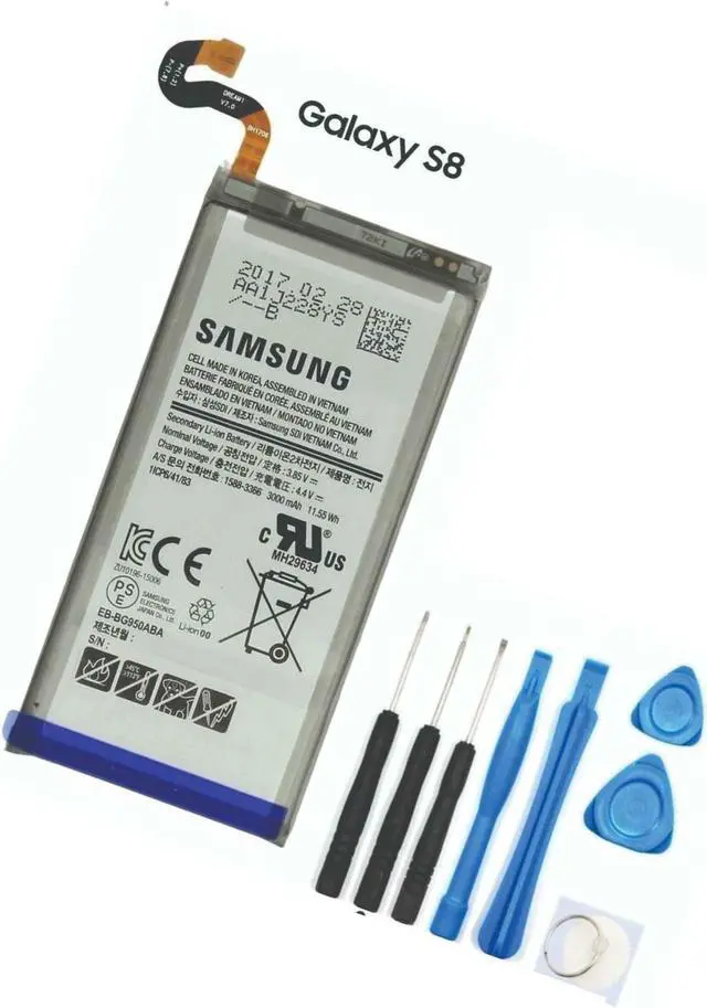 Alt view image 11 of 12 - Original Samsung Galaxy S8 EB-BG950ABA Internal Replacement Battery