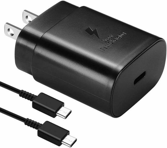Alt view image 6 of 10 - Samsung 25W USB-C Super Fast Charging Wall Charger - Black (US Version with Warranty)