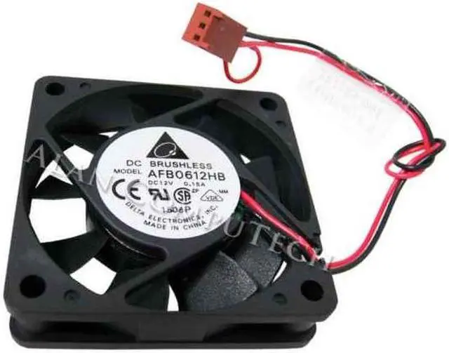 Alt view image 3 of 3 - HP Delta DC 0.15a 60x15mm 12v 2Wire 3pin Fan AFB0612HB 233185-001 MM VDE Brushless