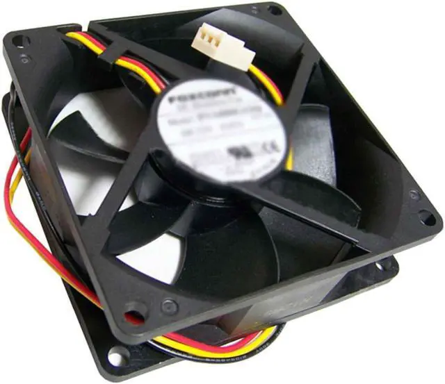 Alt view image 2 of 3 - HP 12v DC 0.65a 80x25mm 3-Wire Fan PVA080G12Q 3-Pin Foxconn Pull