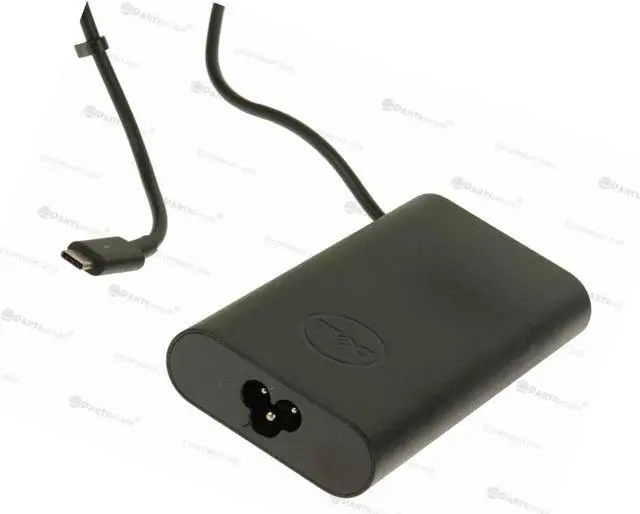 Alt view image 8 of 14 - New Dell OEM 90-watt AC Power Adapter Charger USB Type-C 90W TDK33 R2M8K