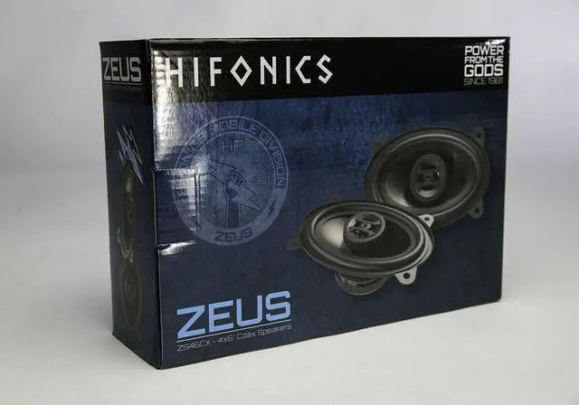 Alt view image 4 of 17 - Hifonics Zeus 4 x 6" Coaxial Speaker?? 250 Watts MAXX