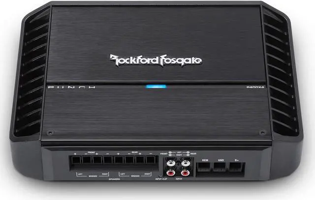 Alt view image 8 of 20 - Rockford Fosgate Punch P400X4 400 Watt RMS 4 Channel Car Amplifier