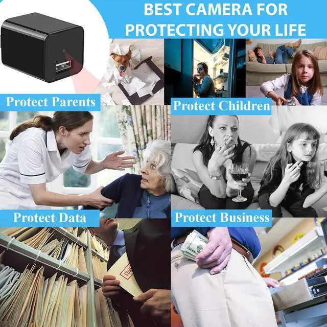 Alt view image 4 of 6 - Spy Camera Wireless Hidden Wifi Camera With Remote View - Hd 1080P - Spy Camera Charger - Spy Camera Wireless - Usb Hidden Camera - Nanny Camera - Premium Security Camera - Hidden Cam - Ios Android