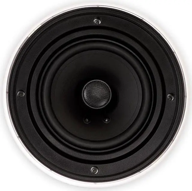 Alt view image 8 of 10 - Theater Solutions TSQ670 in Ceiling 70 Volt 6.5" Speakers Quick Install 4 Pair Pack