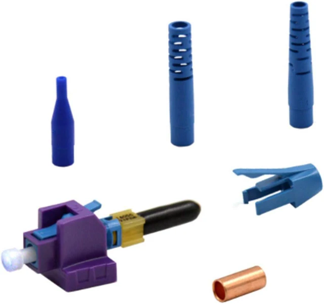 Alt view image 2 of 3 - Corning 95-200-99 Lc Single-Mode Unicam Fiber Optic Connector. Lc Os2 High Performance Connector (Pack Of 6)