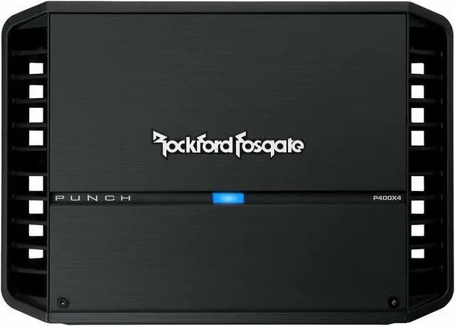 Alt view image 20 of 20 - Rockford Fosgate Punch P400X4 400 Watt RMS 4 Channel Car Amplifier