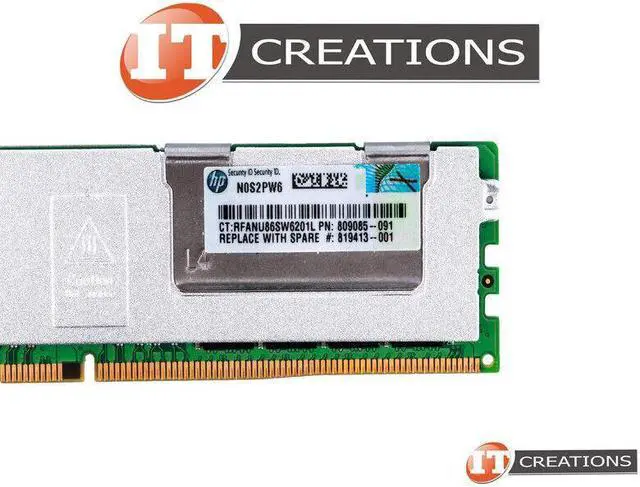 Alt view image 4 of 7 - HP 809085-091 64GB (1X 64GB) ECC 4DRx4 PC4-2400T DDR4 Server Memory