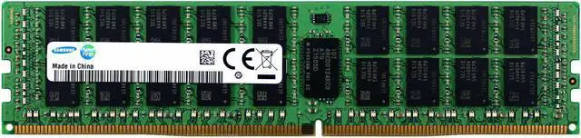 Alt view image 3 of 10 - Samsung 16GB DDR4 SDRAM Memory Module - 16 GB (1 x 16 GB) - DDR4-2400/PC4-19200 DDR4 SDRAM - CL17 - 1.20 V - ECC - Registered - 288-pin - DIMM