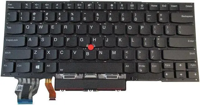Main image of replacement keyboard for Lenovo ThinkPad X1 Carbon 7th Gen Backlit