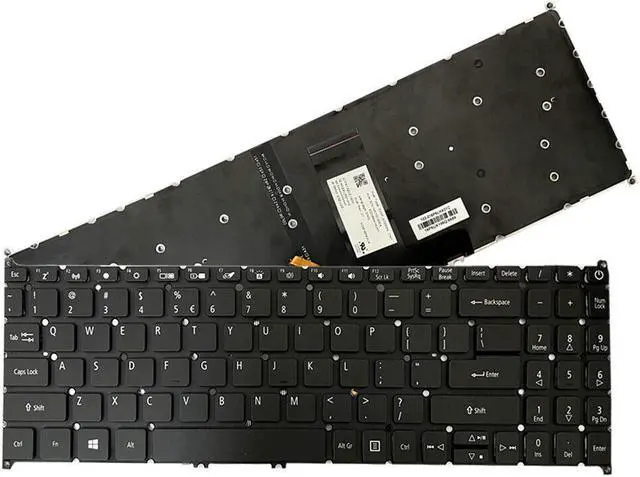 Main image of Backlit Keyboard for ACER SWI 3 SF315-41G-R6MP SF315-41G-R8Z5 SF315-51G-35LW