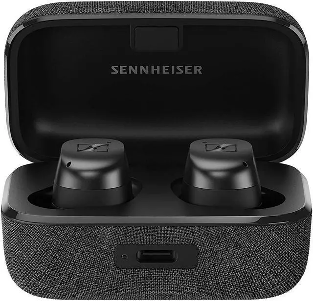 Main image of Sennheiser Consumer Audio Momentum True Wireless 3 Earbuds -Bluetooth in-Ear Headphones for Music & Calls with Adaptive Noise Cancellation, IPX4, Qi Charging 28-Hour Battery Life, Graphite, 700074