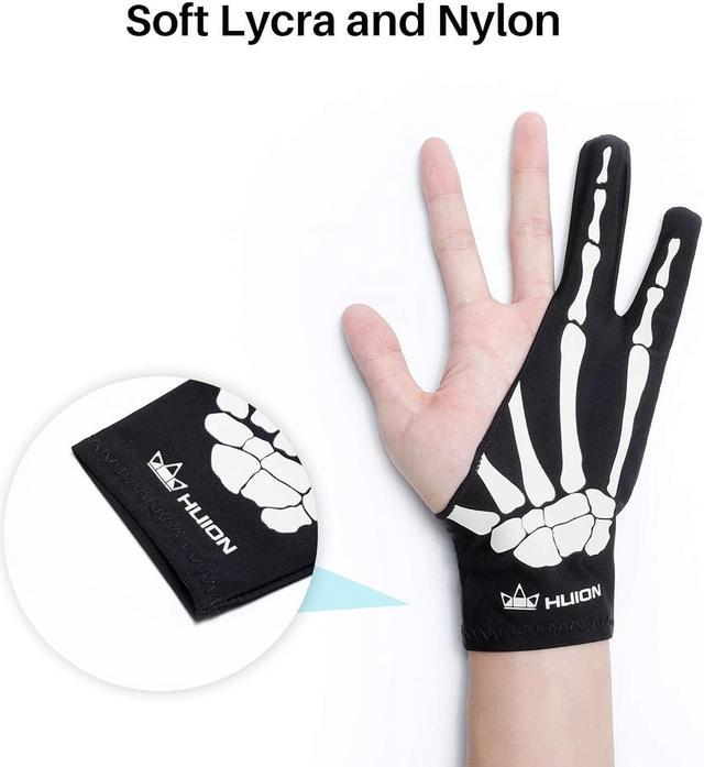 Huion Artist Glove for Drawing Tablet (1 Unit of Free Size, Good for Right  Hand