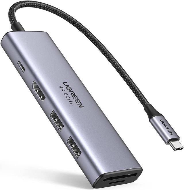 Adaptateur multiport USB-C - 6-en-1