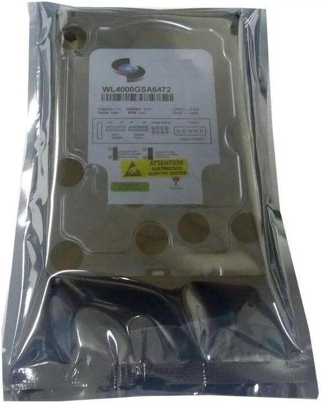 Main image of WL 4TB 64MB Cache 7200RPM SATA 6.0G/bs 3.5" Internal Hard Drive PC, NAS, CCTV
