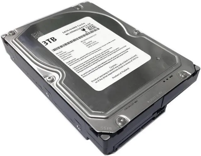Main image of 3TB 7200RPM 64MB Cache SATA III 6Gb/s 3.5" Hard Drive (PC/Mac/DVR)