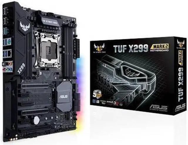 Main image of Asus TUF X299 MARK 2 LGA2066/ Intel X299/ DDR4/ Quad CrossFireX & Quad SLI/